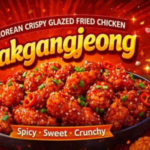 Korean Crispy Glazed Chicken